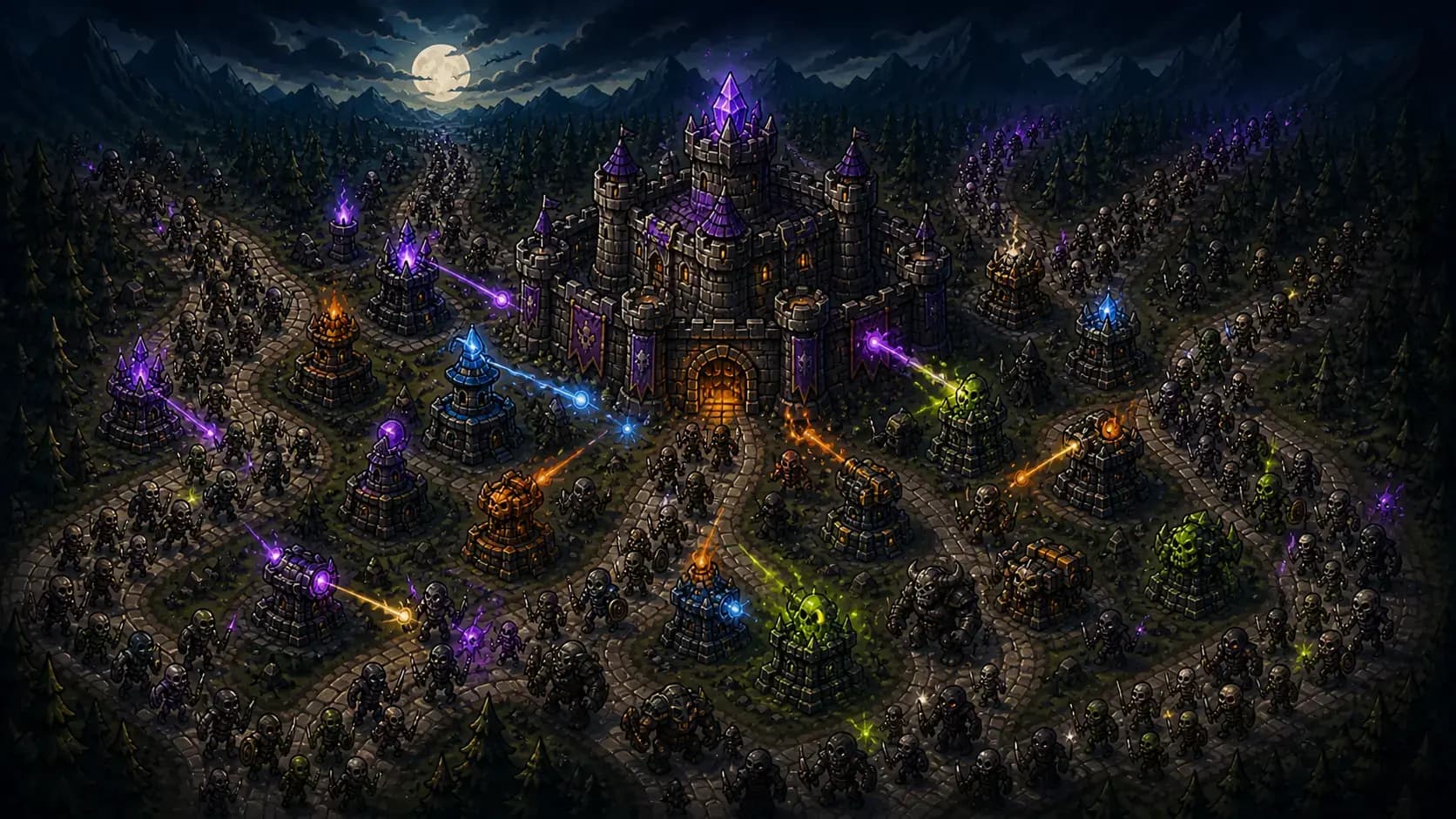 GrimWall TD key art
