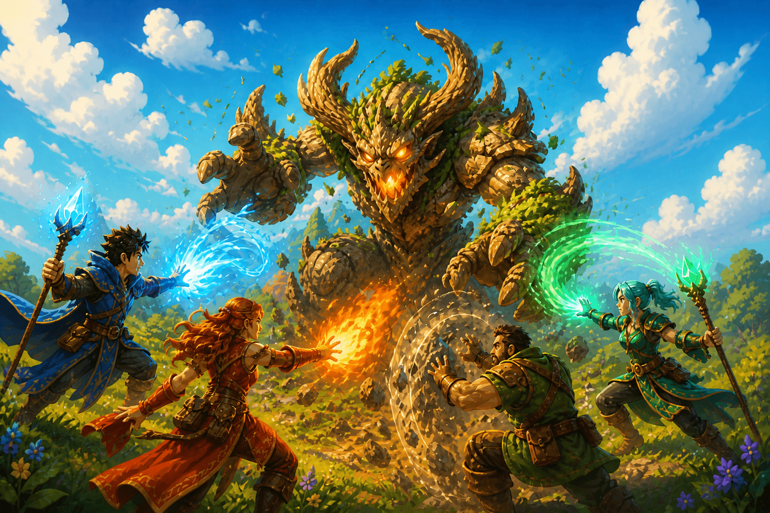 Spellhunters key art